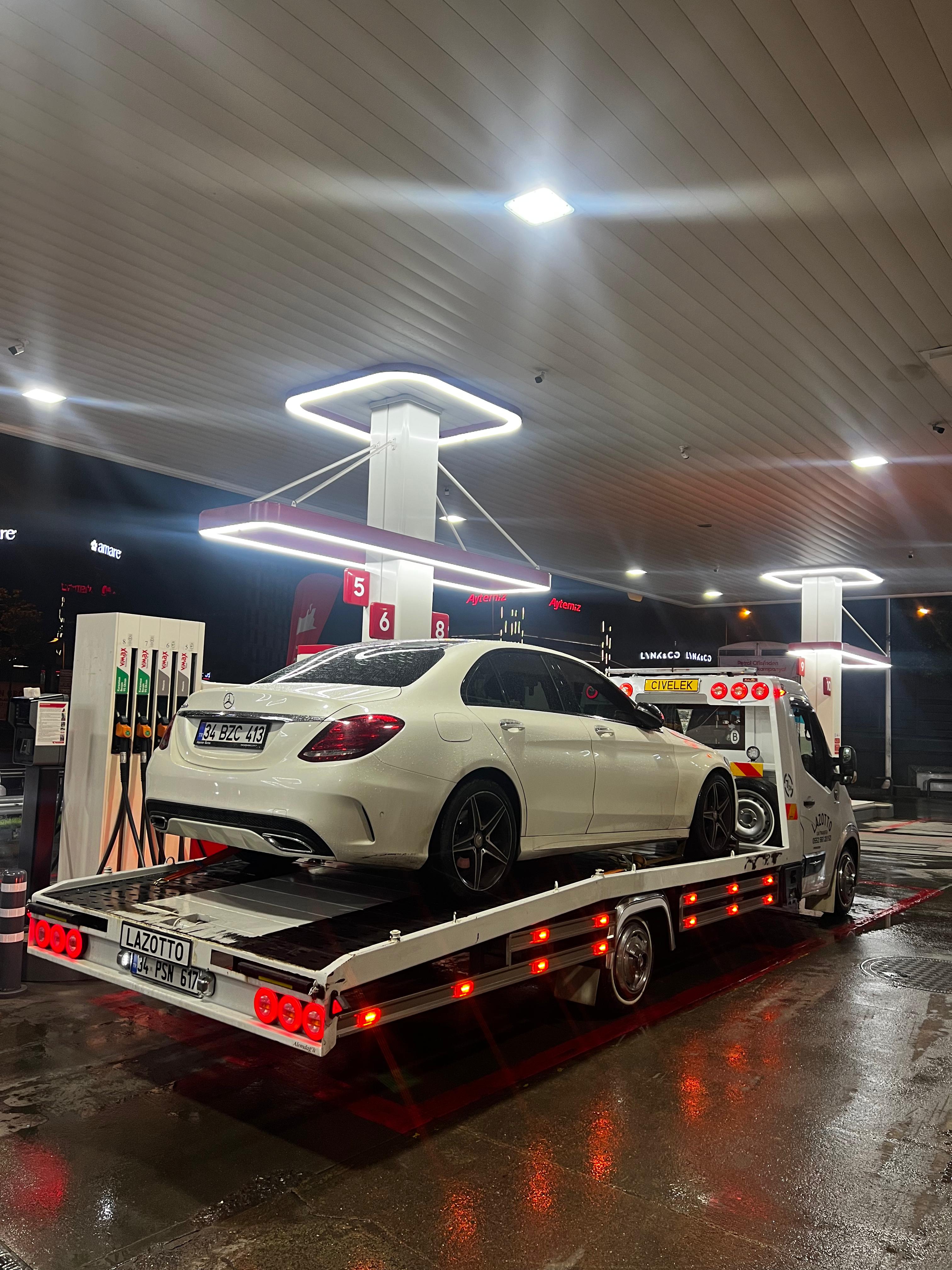 Lazotto Çekici Mercedes Taşıma